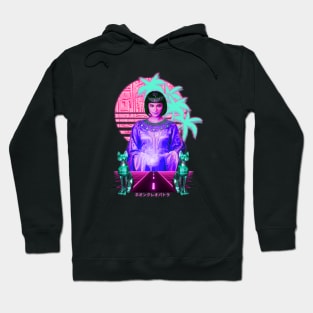 Cleopatra Synthwave Vaporwave aesthetic Hoodie